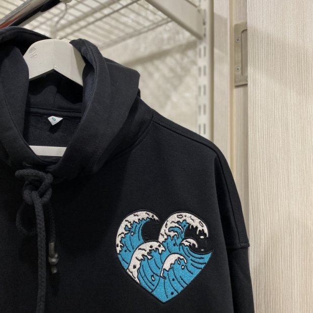 Heart Waves Hoodie