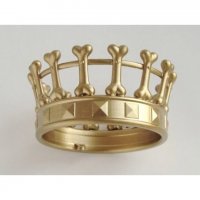 Handmade King Of Bones Dog Crown