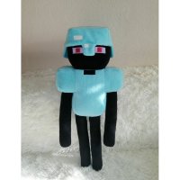 Minecraft - Enderman In Diamond Armor (65 cm) Plush Toy