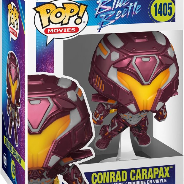 Funko Pop Movies: DC Blue Beetle - Conrad Carapax Figure