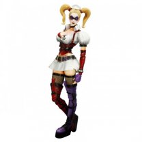 Square Enix Batman Arkham Asylum - Harley Quinn Play Arts Kai Figure