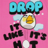 Official Angry Birds - Drop It Like It's Hot Women's T-Shirt