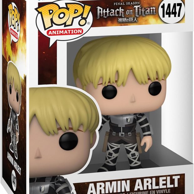 Funko Pop Anime: Attack on Titan - Armin Arlelt Figure