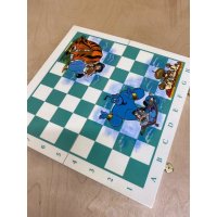 Handmade Aladdin (Blue) Everyday Chess