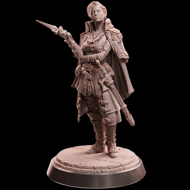 Thieves Leader Rogue Figure (Unpainted)