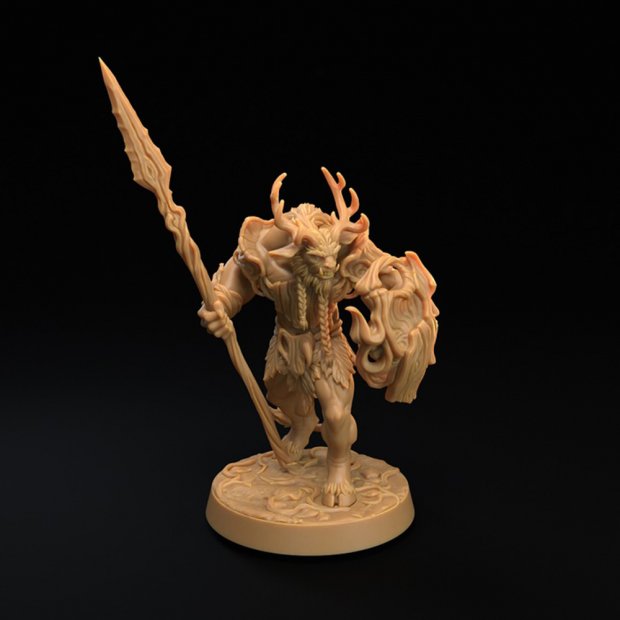 MooseMan spearman Figure (Unpainted)
