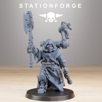 Professor With an Ax Figure (Unpainted)