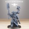 Professor With an Ax Figure (Unpainted)