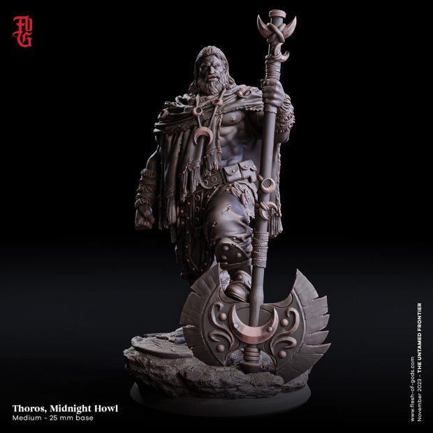 Thoros - Midnight Howl Figure (Unpainted)