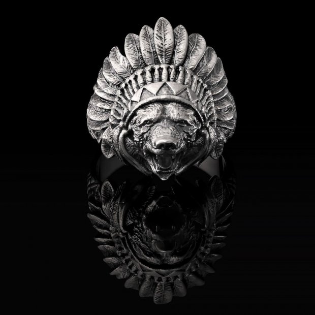 Indian Chief Ring