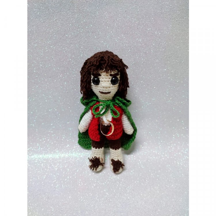 The Lord of the Rings - Frodo Baggins Crochet Amigurumi Doll