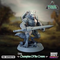 Varg Champion of the Crown Figure (Unpainted)