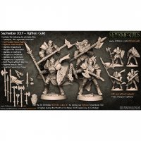 Modular Human Fighters Figure (Unpainted)