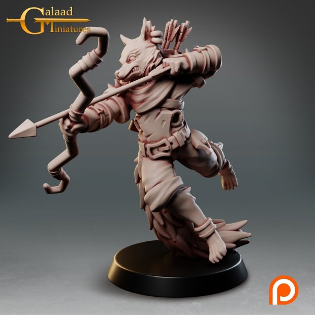 Captain Wolf Shot Figure (Unpainted)