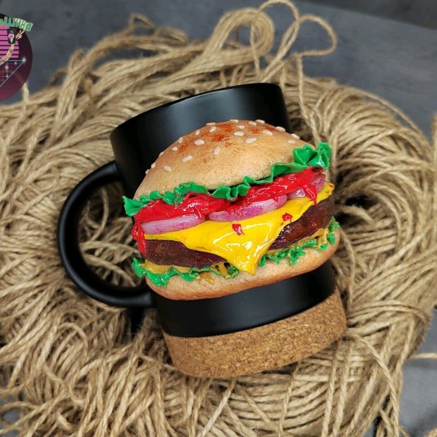 Burger Mug