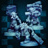 Ammo gobs Figures Set (Unpainted)