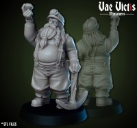 Gnome with a gem Figure (Unpainted)