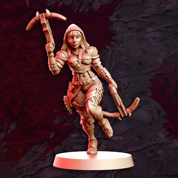 Demon Hunter Figure (Unpainted)