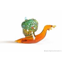 Green Snail Figure