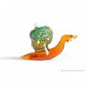 Green Snail Figure