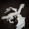 White Dragon Figure