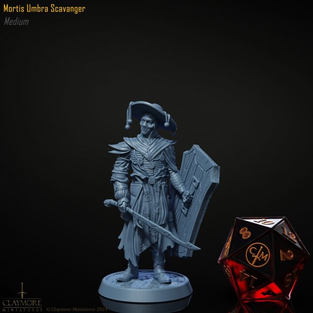 Mortis Umbra Scavanger Figure (Unpainted)