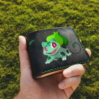 Handmade Pokemon - Bulbasaur Custom Wallet