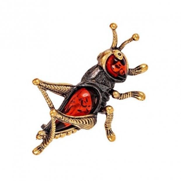 Locust Brooch