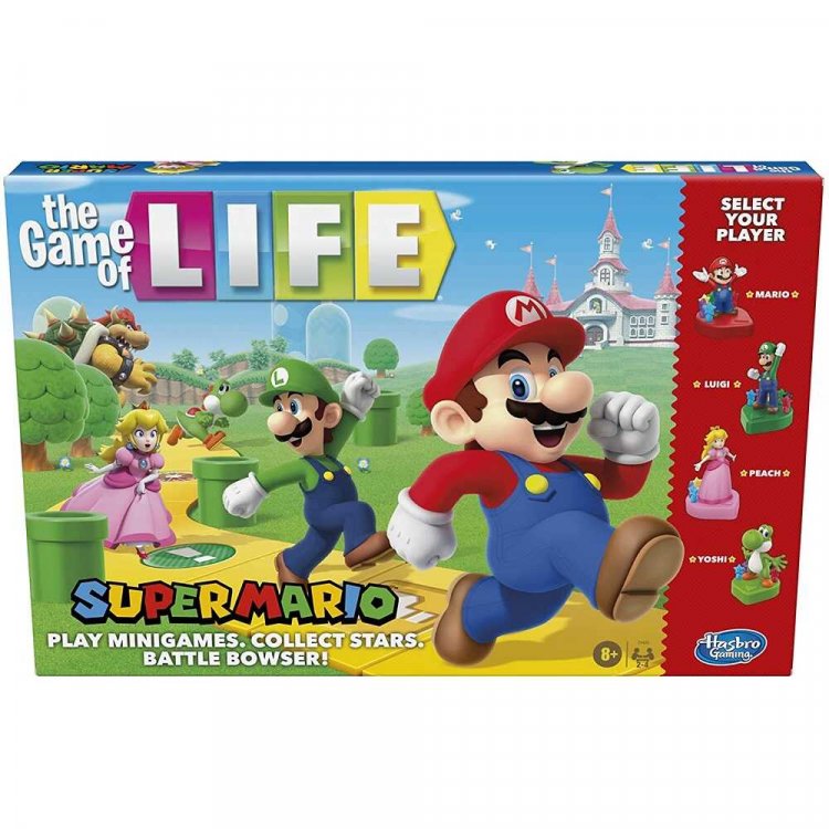 Hasbro The Game of Life: Super Mario Edition Board Game