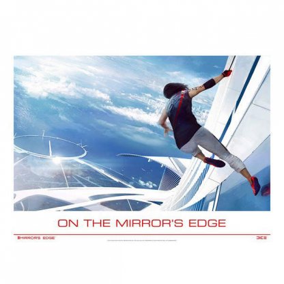 Mirror's Edge Poster with autograph (Lithography)