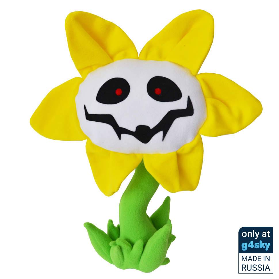 Undertale - Flowey Boss Creepy Face Death Handmade Plush Toy Buy