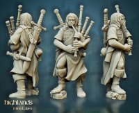 The Shaggy Piper Figure (Unpainted)