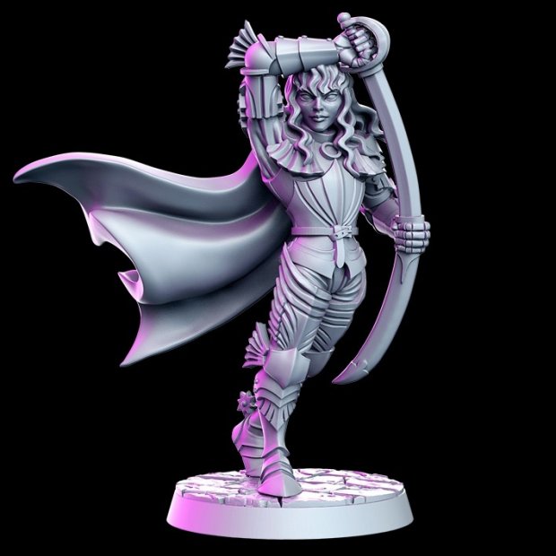 Griffith with saber Figure (Unpainted)