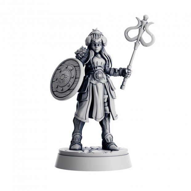 Lion Priest Figure (Unpainted)