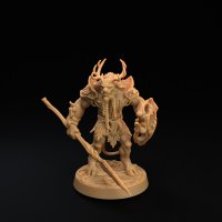 MooseMan with a spear Figure (Unpainted)