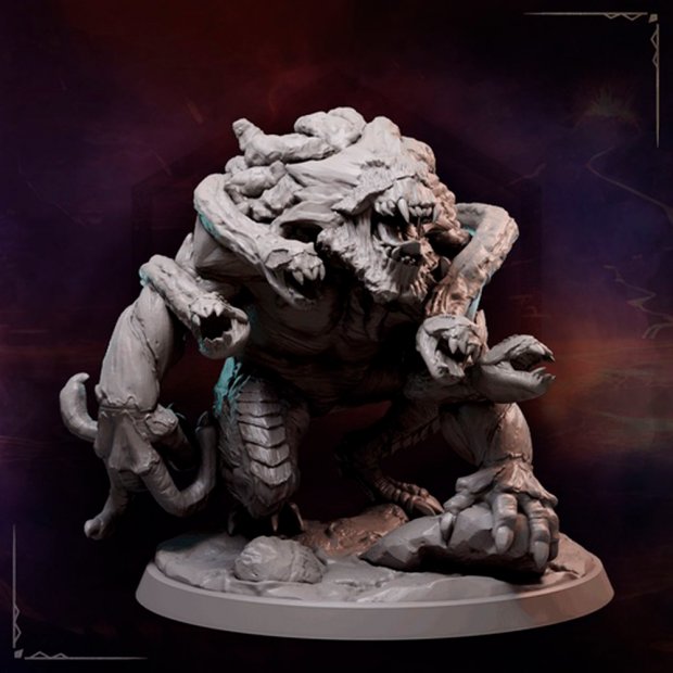 Demon - Whip Figure (Unpainted)