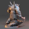 Namaar Fire Rage, the Ogre Executioner Figure (Unpainted)