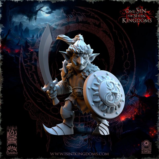Sly Goblin Figure (Unpainted)