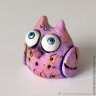 Pink Owl Figure