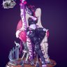 Violet Pin-Up Figure (Unpainted)