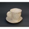 Kiss Mug With Saucer