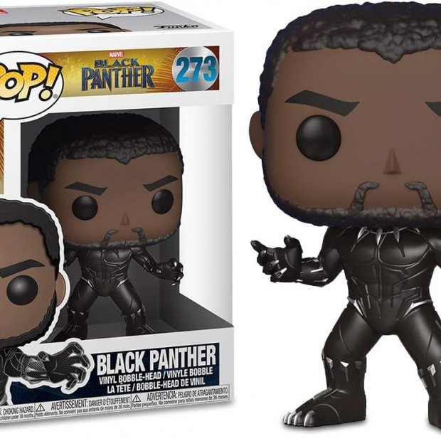 Funko Pop Marvel: Black Panther Movie - Black Panther Figure