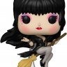 Funko Pop Icons: Elvira Mistress of The Dark - Elvira Broom Figure