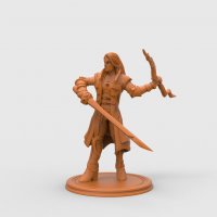 Adventurer Seraphim with lightning Figure (Unpainted)