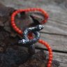 Handmade Two Snakes Ring