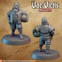 Experienced athlete Figure (Unpainted)