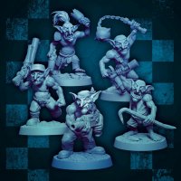 Goblin Lads Kit B Figures Set (Unpainted)
