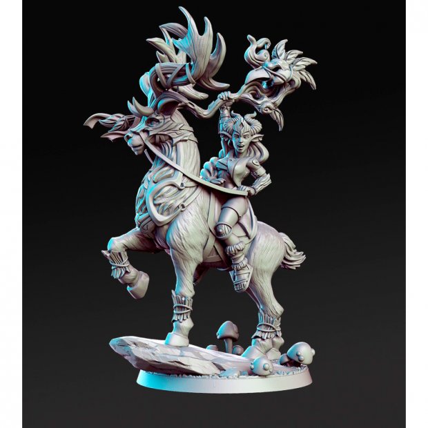 Elf Bronwin Figure (Unpainted)