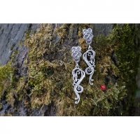 Handmade Snakes Earrings