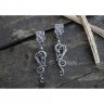 Handmade Snakes Earrings